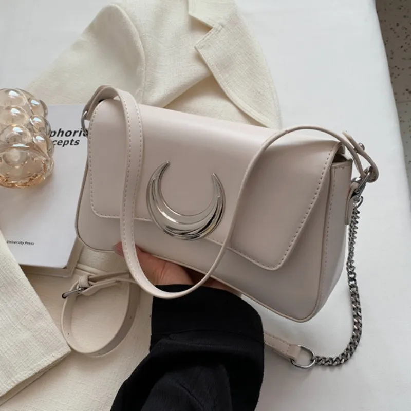 

Fashion Luxury Handbag Women Bag Designer 2023 Famous Brand High Quality Fashion All Match Solid Single Shoulder Bag Sac Luxe Cc