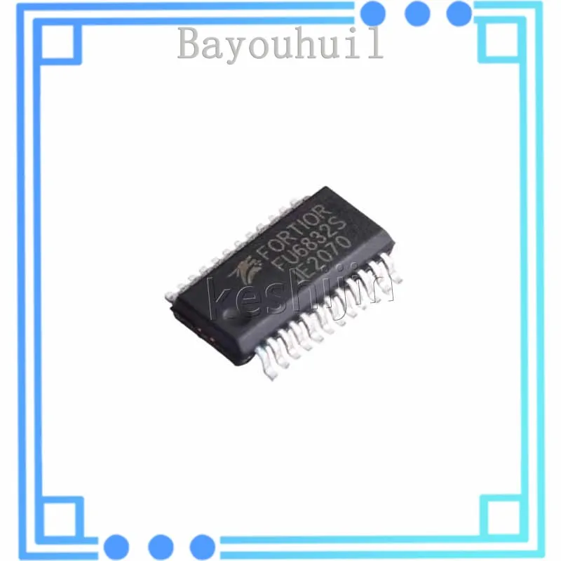 

10PCS FU6832S SSOP-24 New and Original Integrated Circuit IC Chip Supports BOM List FU6832S