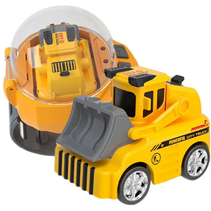 

Watch Remote Car Toy 2.4GHz Wrist Racing Car Watch 30m Long Distant Watch Car Toys Cartoon RC Small Car With USB Charging