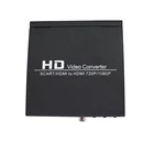 1080P цифровой HDMI-совместимый преобразователь SCART в HDMI-совместимый преобразователь HD видео для HDTV HD ЕССША адаптер питания