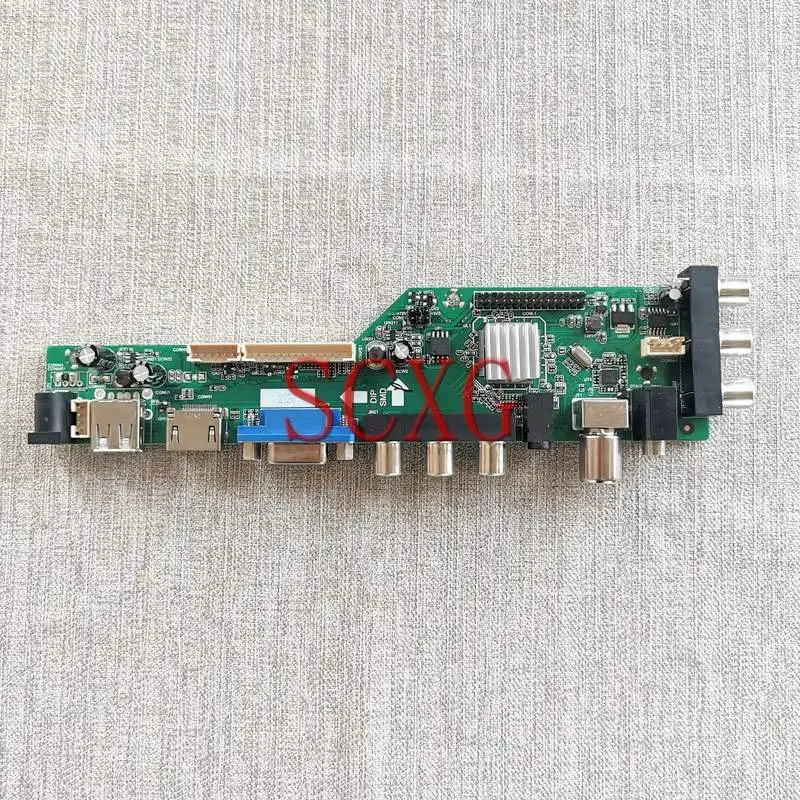 Для LP133WH1-TLA1/TLB1/TLC1/TLD1 матрица ноутбука DVB плата контроллера 1366*768 13,3 "LVDS 40 Pin комплект USB AV RF HDMI-совместимый VGA