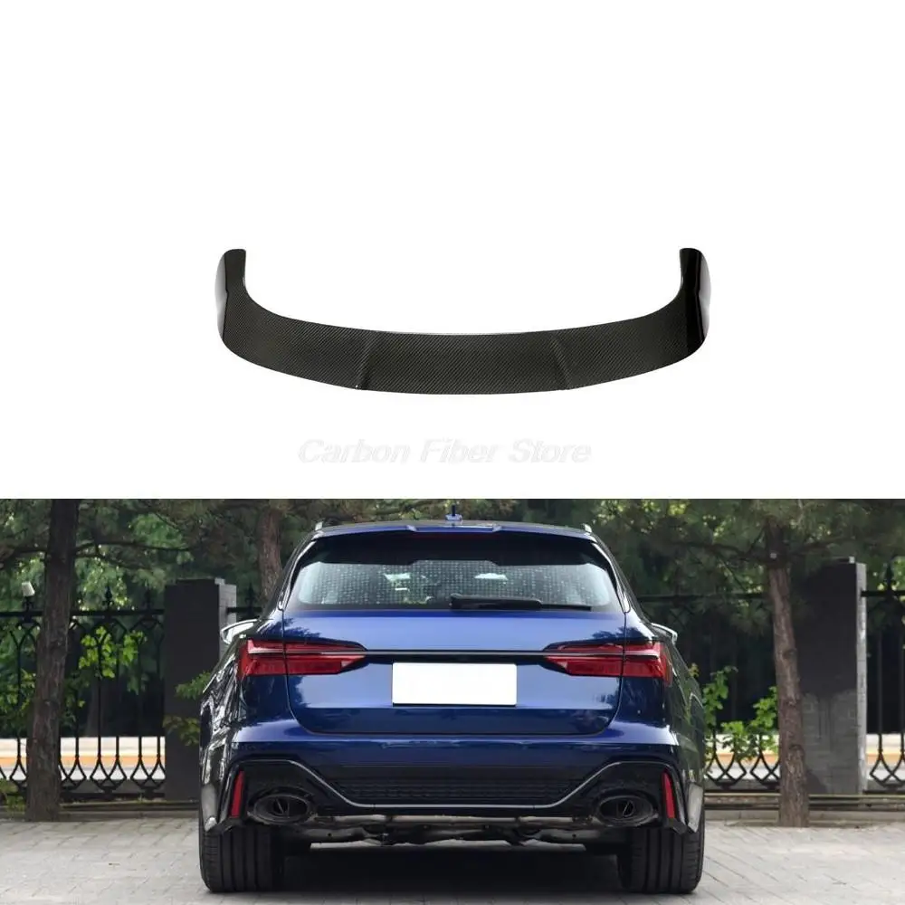 

Dry Carbon Fibre RS6 Roof Spoiler for Audi RS6 A6 C8 Avant Wagon 4-Door 2020- 2021