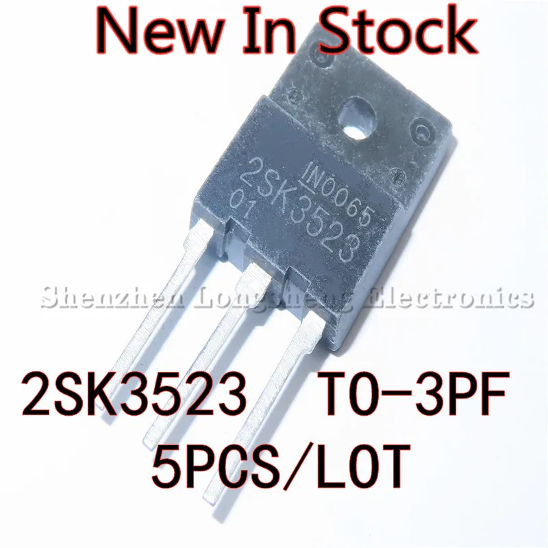 

5PCS/LOT 2SK3523 K3523 TO-3PF MOS field effect tube 21A 500V New In Stock