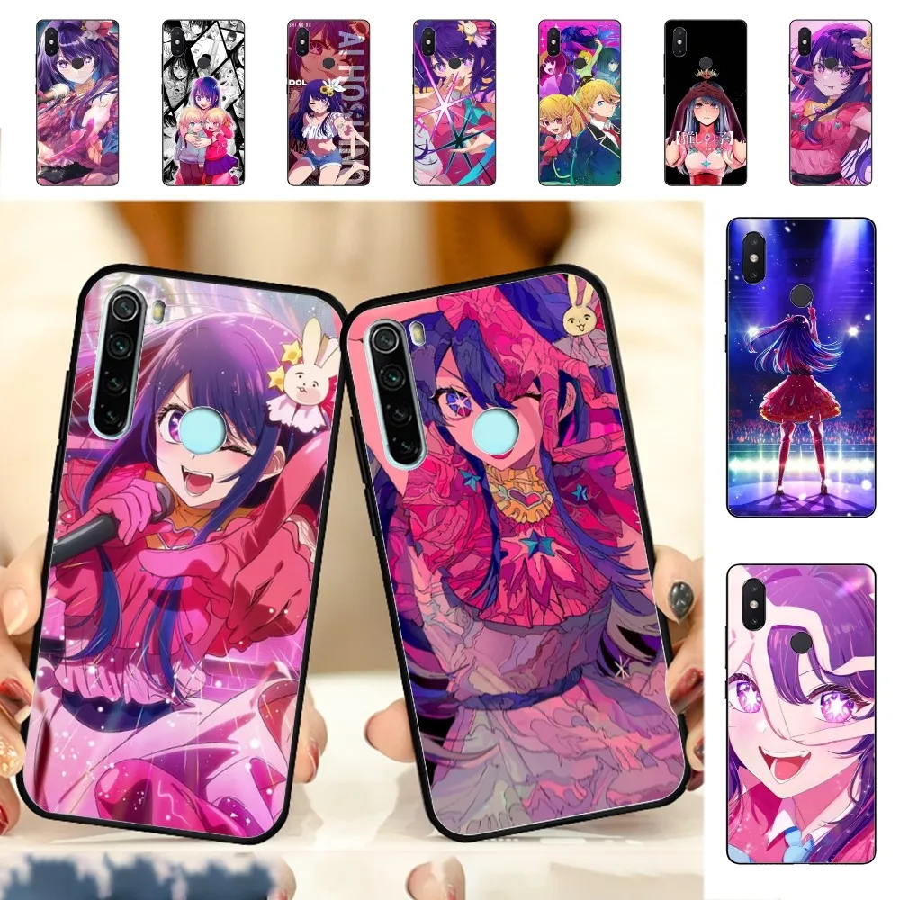 

Anime Oshi no Ko Hoshino Ai Phone Case For Redmi Note 4 X 5 A 6 7 8 Pro T 9 Pro 9S 10 Pro 11 Pro 11S 11Epro PocoM3pro