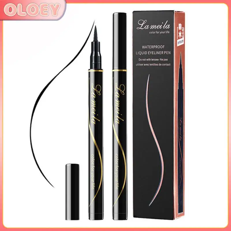 

Eyeliner Pen Durable Long-lasting Waterproof and Sweat-proof Is Not Blooming Big Eyes Fixed Makeup Beginner Soft Eyeliner Makeup