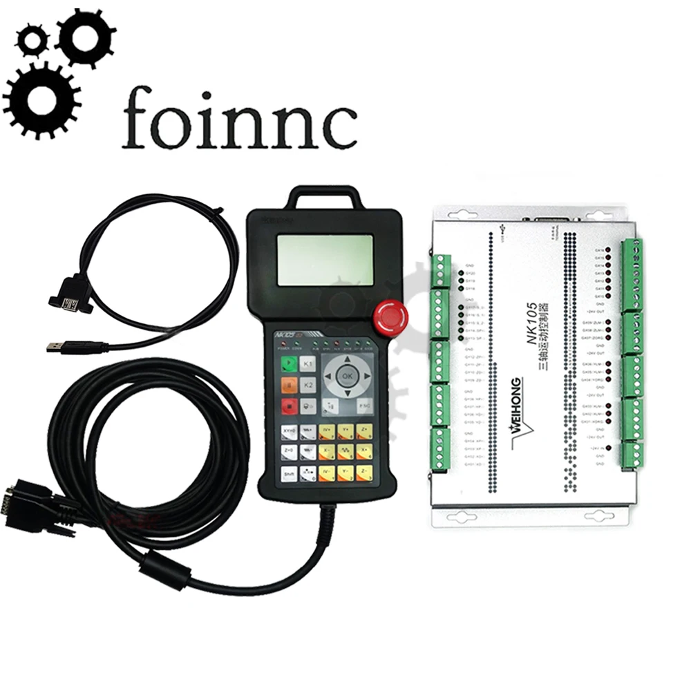 Оригинальная система управления движением Weihong Nk105 G3 Cnc Dsp трехосевая