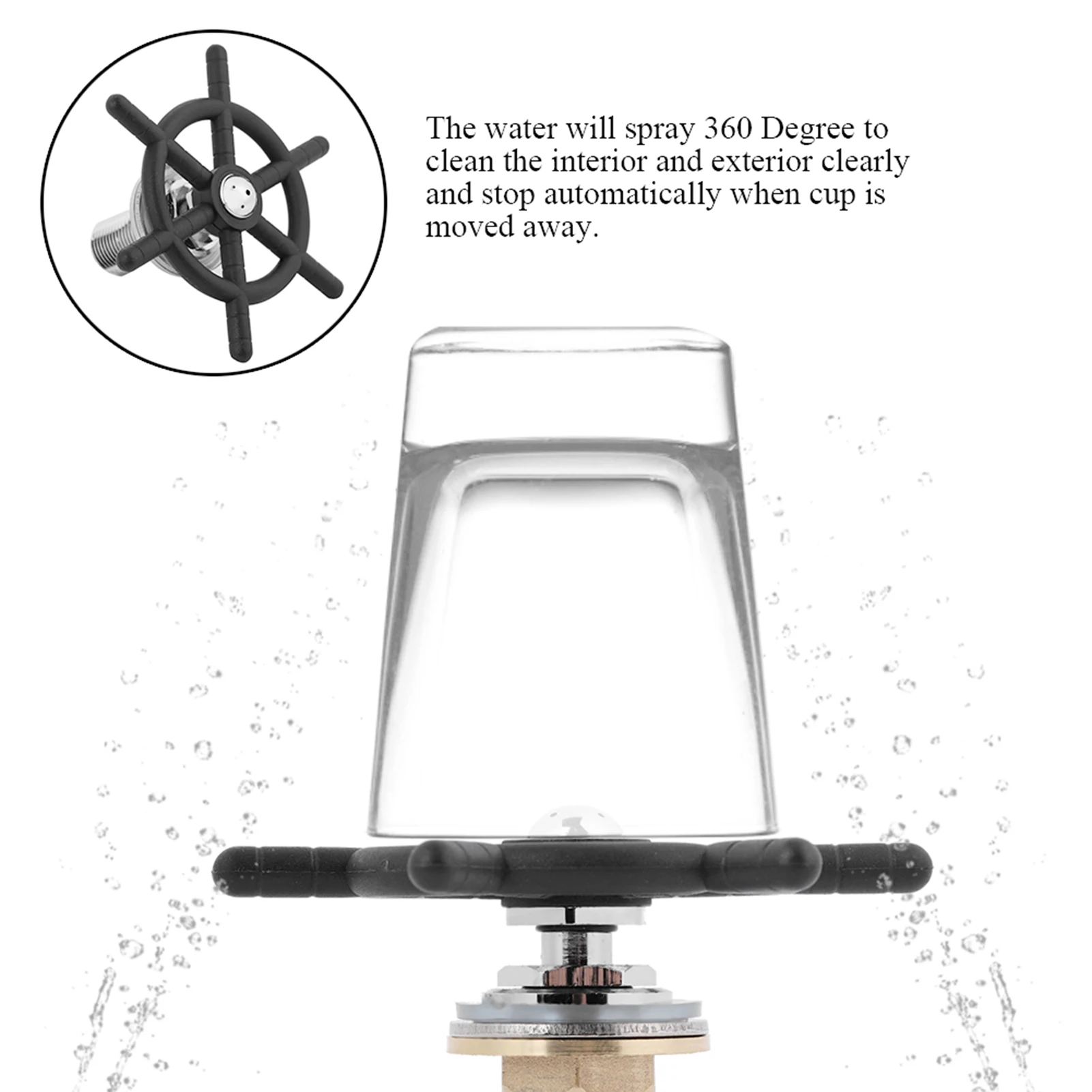 Смеситель Для Мойки Стекла Из Нержавеющей Стали Кухонной С Распылительной