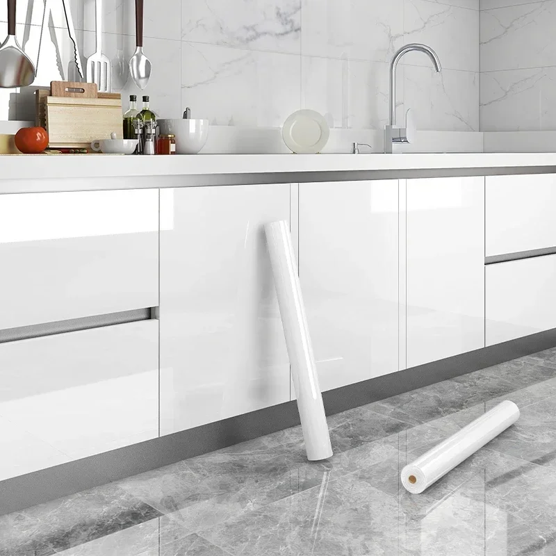 Перламутровая Белая Мраморная контактная бумага для кухонного шкафа виниловые