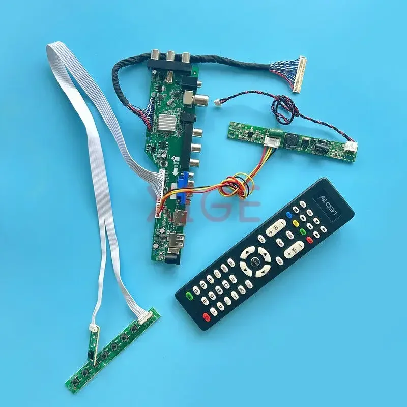 Плата контроллера подходит для HSD190MEN6-A00 M170ETN01.1 19 &quotLVDS 30-контактный цифровой