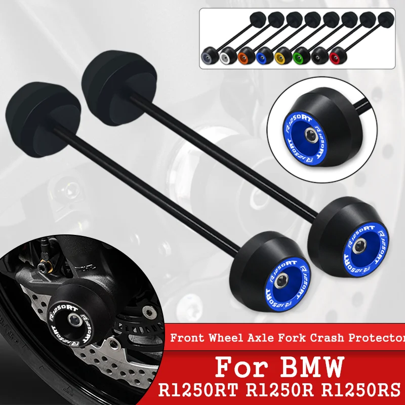 

Motorcycle Front Axle Fork Wheel Crash Cap For BMW R1250GS R1250RS R1250RT R1250R r1250rs/rt/r 2018-2022 Falling Protector Pad