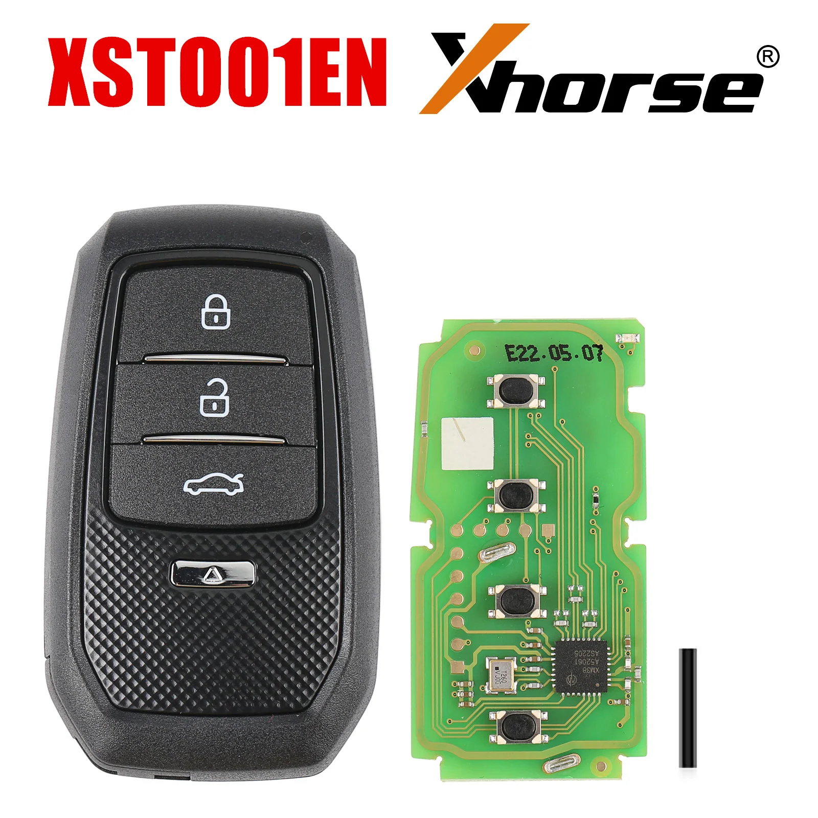 Xhorse XSTO01EN TO Y.T для Toyota XM38 смарт-ключ с поддержкой корпуса ключа 4D 8A 4A