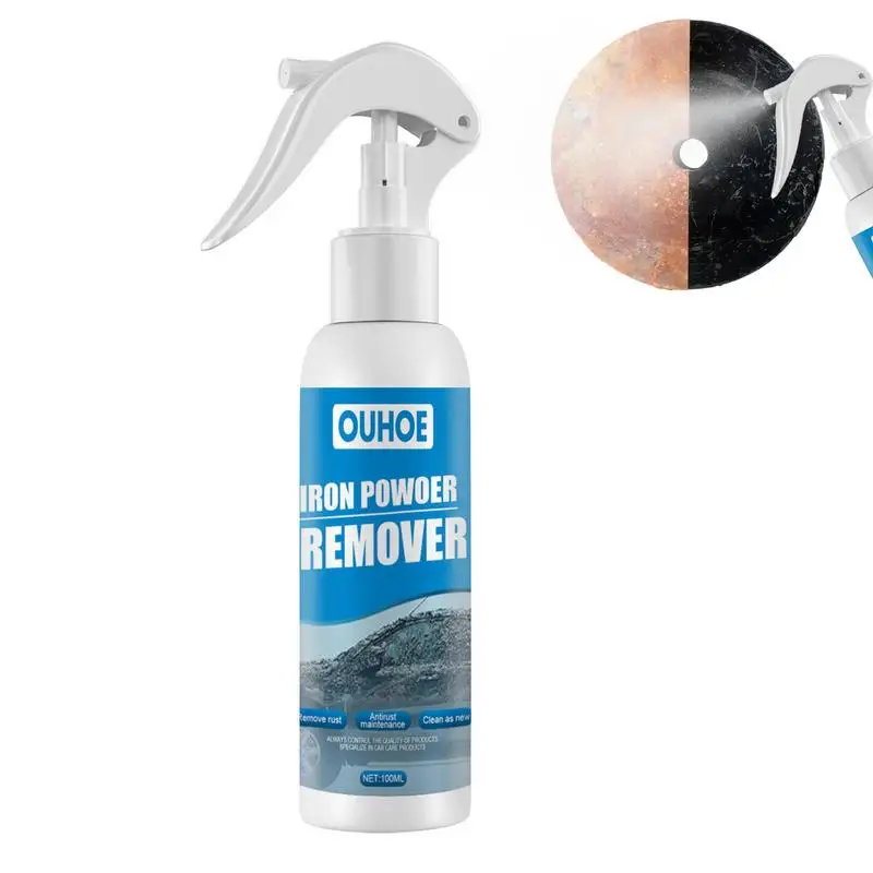 

Car Rust Remover Spray 30/100ml Car Anti-Rust Spray Car Maintenance Derusting Cleaner For Bathrooms Toilets Kitchen Utensils