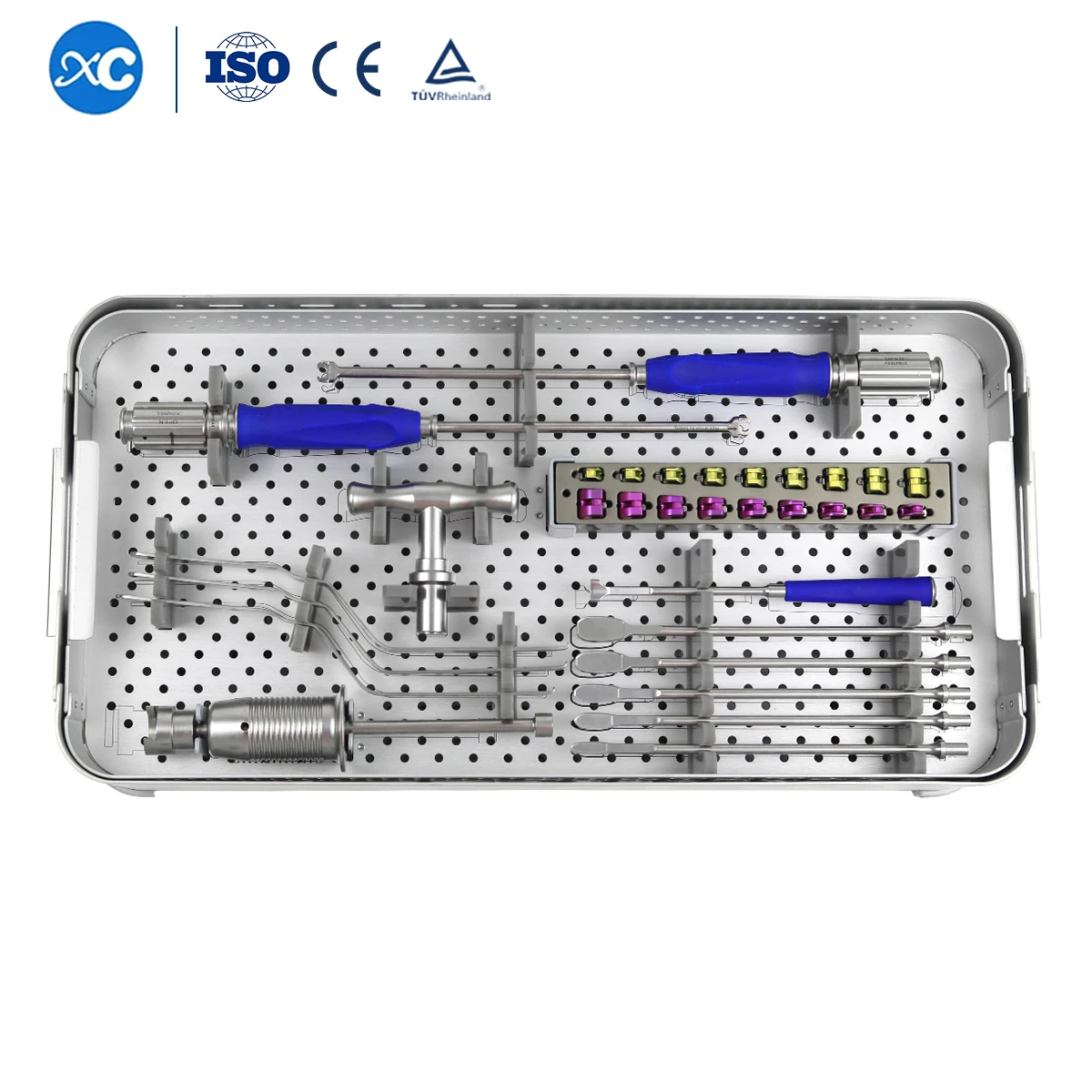 

CE&ISO Certified Orthopedic Spinal Implant TLIF PEEK Fusion Cage Type-II Instrument Set//