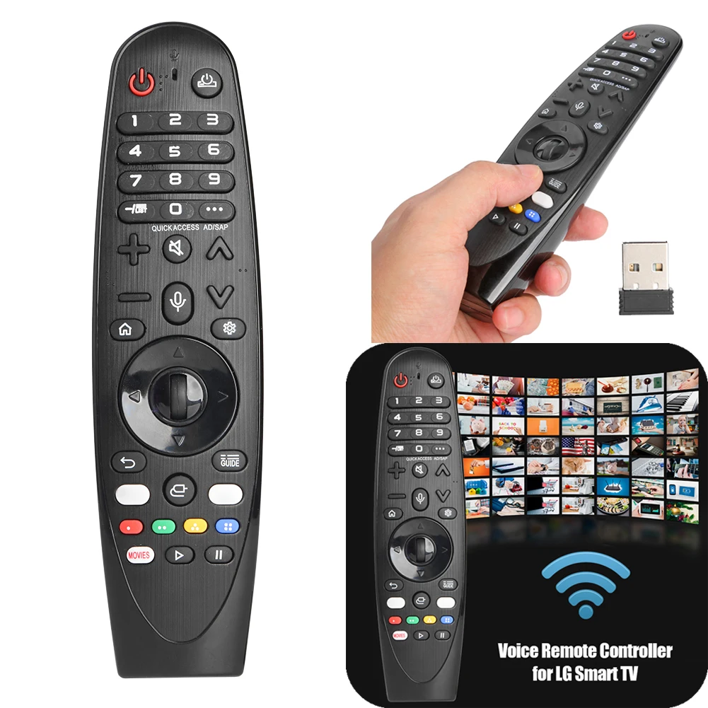 

Инфракрасный USB IR TV пульт дистанционного управления с USB-приемником пульт дистанционного управления для LG Smart TV для LG AN-MR20GA MR650 для MR19BA AKB75855501