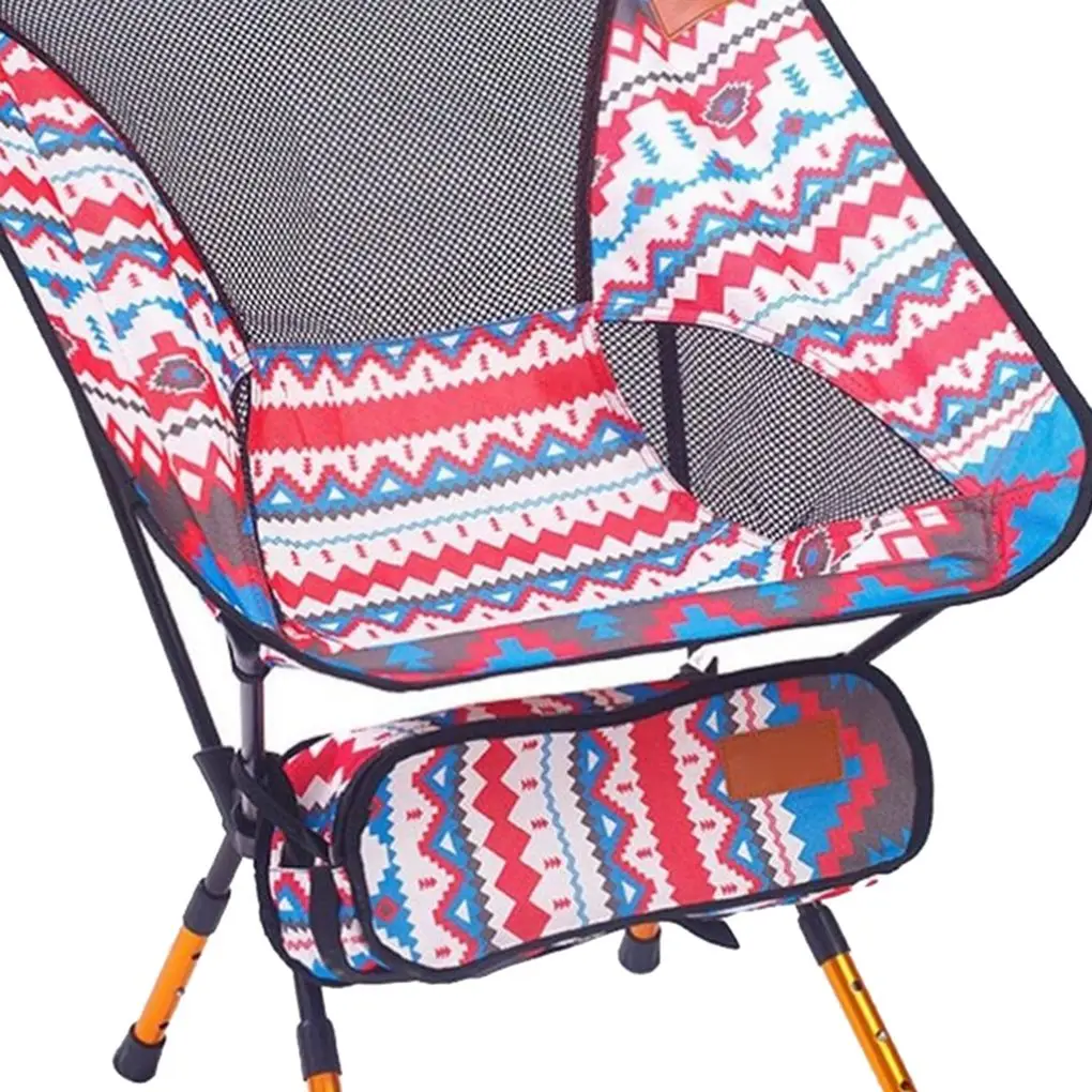 Portable Outdoor Lightweight Aluminum Alloy Foldable Picnic Camping Chair Fishing Camping Stool