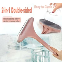 multifunctional glass cleaner screen brush double sided window cleaning tool mesh window screen cleaner sided wetdry