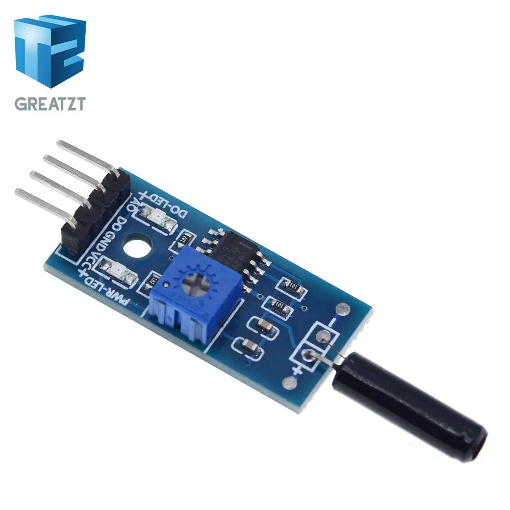 Модуль датчика вибрации GREATZT нормально открытый тип SW18010P модуль сигнализации