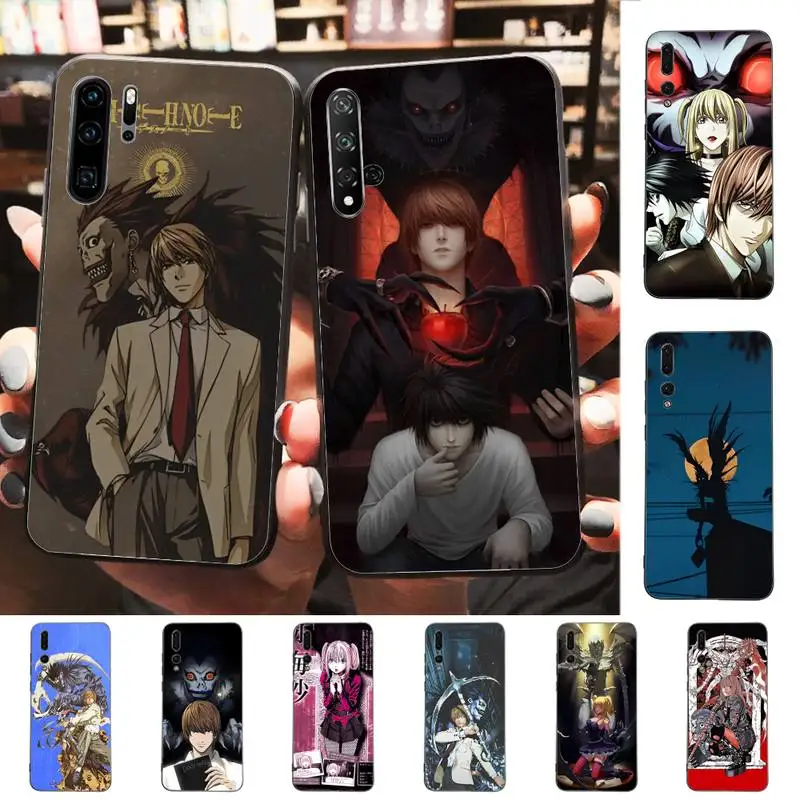 

Anime Death Note Phone Case Soft Silicone Case For Huawei p 30lite p30 20pro p40lite P30 Capa