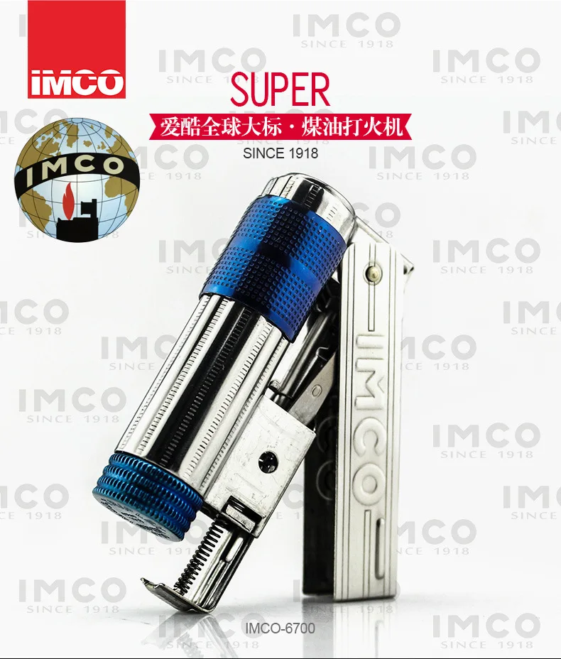 Оригинальная бензиновая Зажигалка IMCO из нержавеющей стали, модель 6700 дюйма, подарок Triplex (art.: 3920bcdafcf8f) - 3920bcdafcf8f