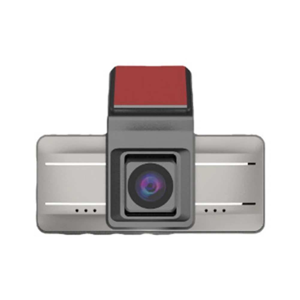 

Dual Recorder 3.26Inch Screen HD 1440P Dash Cam Car Dvr Driving Recorder Camera with Rearview Camera(Silver Gray)