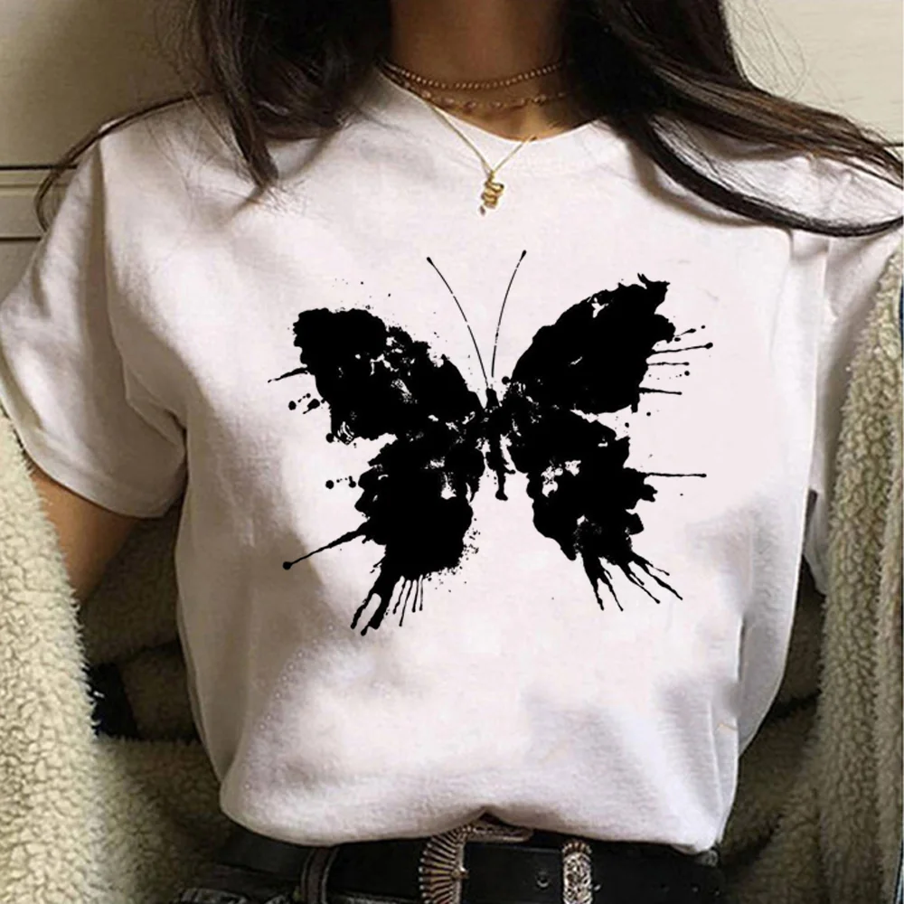 

Y2k Top Print top women streetwear comic harajuku Tee female Japanese clothing