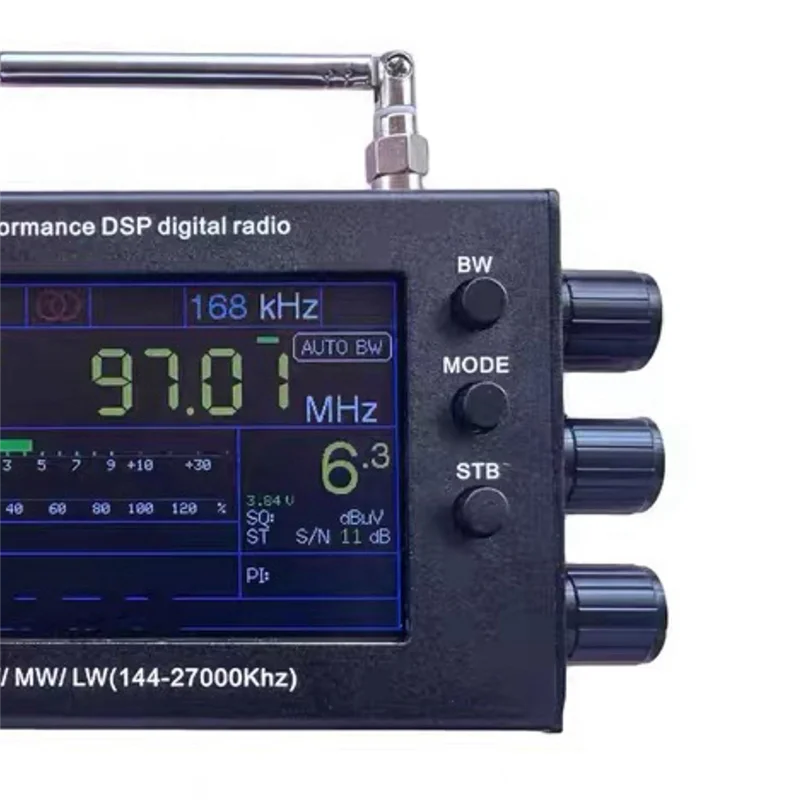 TEF86 Высокопроизводительное цифровое радио DSP 65-108 МГц FM и 144-27000 кГц SW/MW/LW с 3