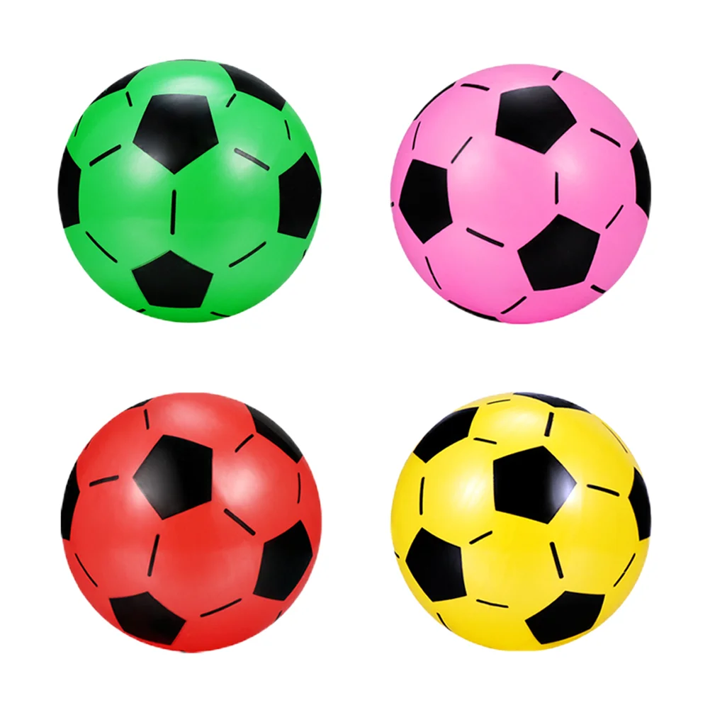 

4pcs High Bounce Outdoor Sports Soccer Balls for Playground Home School Play