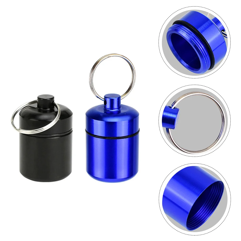 

Box Organizer Daily Small Keychainday 7 Container Containers Large Capacity Bottles Sealing Bottle Holder