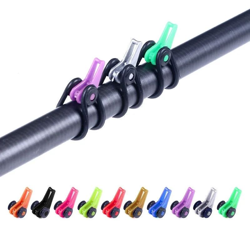 

Clearance Sale 10pcs/lot Plastic Rubber Fishing Hook Holder Ocean Fishing Lure Accessories Jig Hooks Keeper Holder Fishing Tools