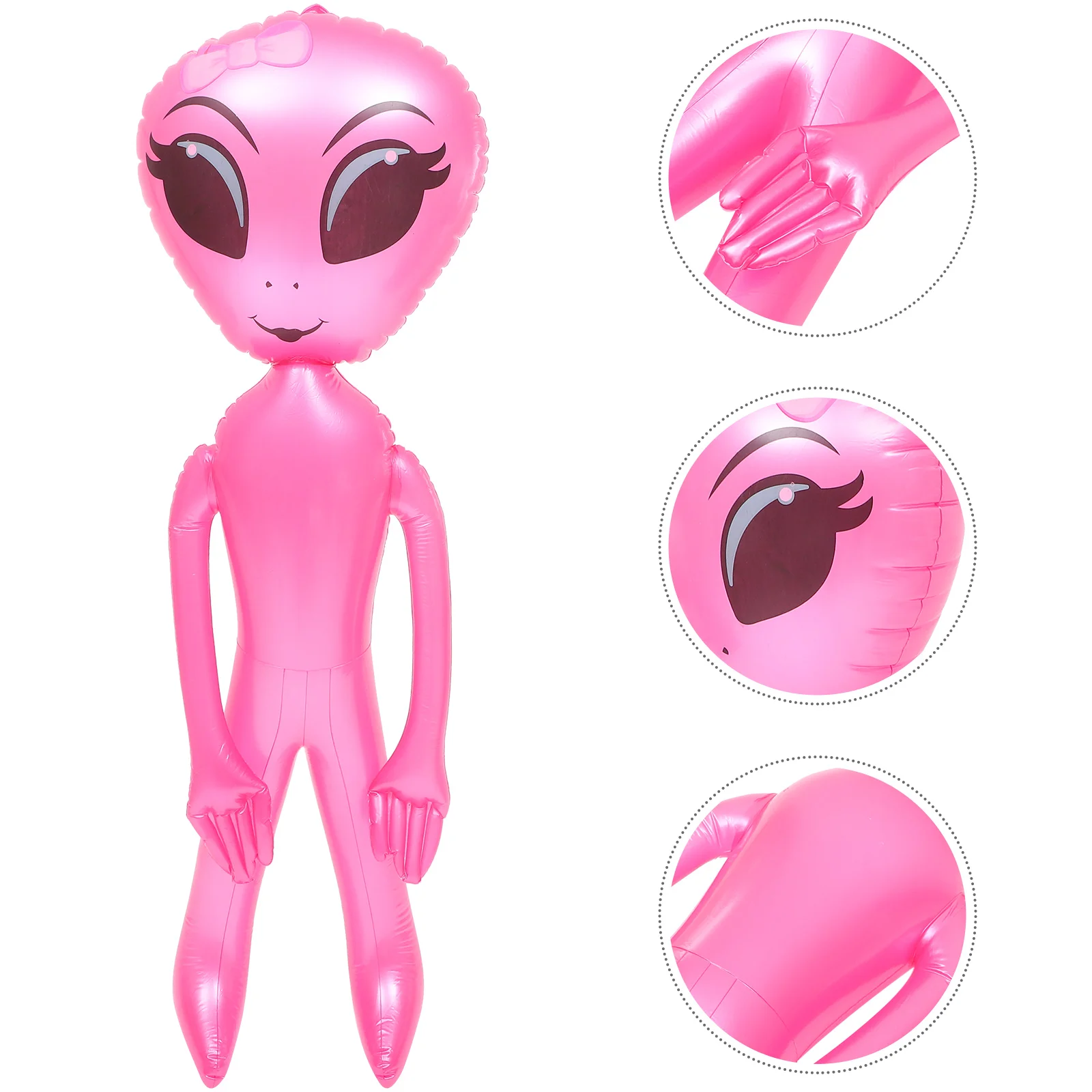 

Kids Toy Inflatable Alien Balloon Toys Party Games Balloons Tumbler Halloween Props Alien-Shaped Child