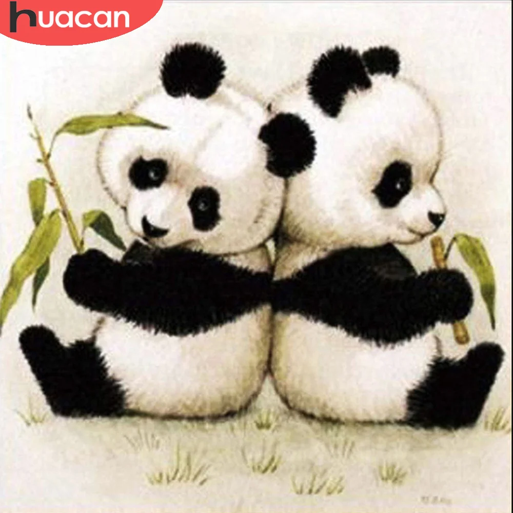 

Набор для алмазной вышивки «панда», квадратный/круглый