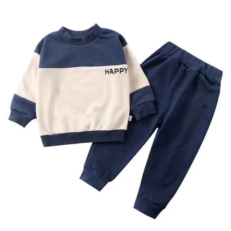 

Kids Clothing Suit 1-5Year Boy Autumn Winter Clothes Long Sleeve Sweatshirt+Pants Baby Clothing Toddler Sportswear