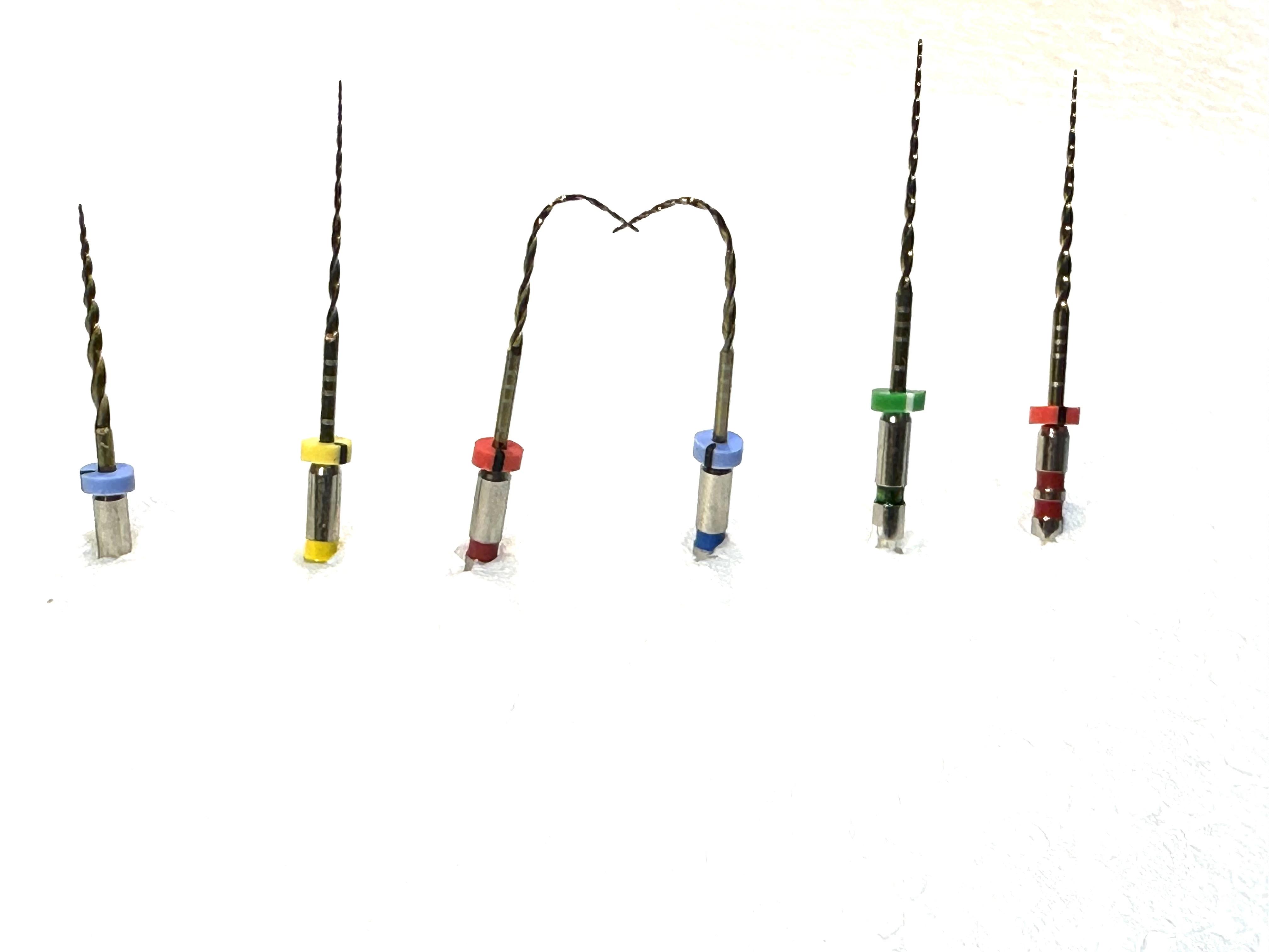 Фото DENCO Pro-Flexi Files Стоматологический инструмент Активация тепла золото NiTi Alloy Эндодонтический корневой канал №3