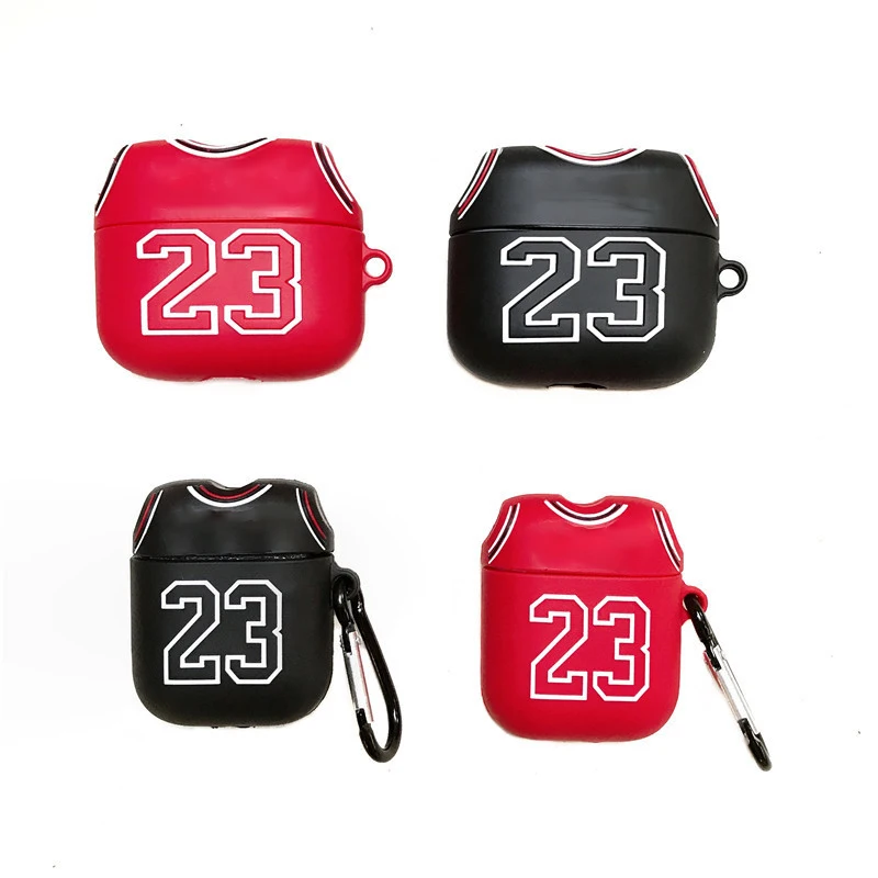 

Basketball Suit NO.23 Earphone Case for Airpods Pro 1 2 3 Soft Silicone Wireless Bluetooth Headphones Cover for Air Pods Case