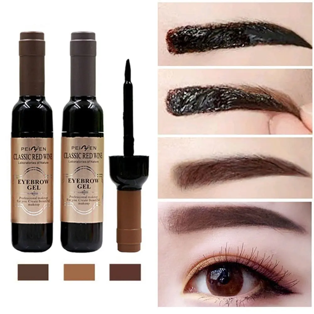 

Натуральный 3 цвета косметический Отшелушивающий стойкий гель для бровей тинт для бровей усилитель для бровей Макияж глаз