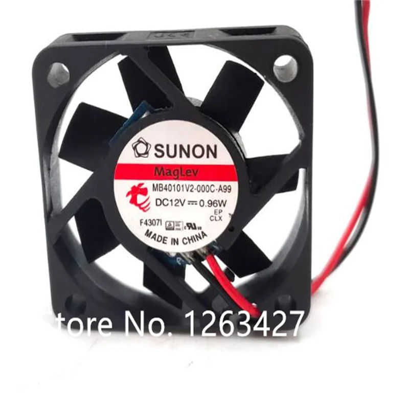 MB40101V2-000C-A99 G99 SUNON 4010 12V 4CM 0,96 W двухпроводной охлаждающий вентилятор