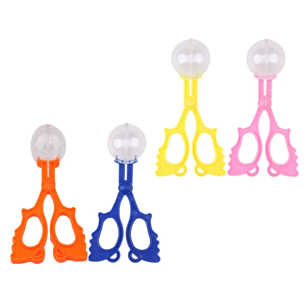 

4 Pcs Toddler Outdoor Playset Catcher Scissors Toddler Sports Toys Scissors Tongs Toddler Car Toys Kids Motor Toy Tweezers