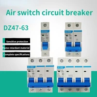 c45 miniature circuit breaker dz47 631p2p3p4p 663a switch air protection switch