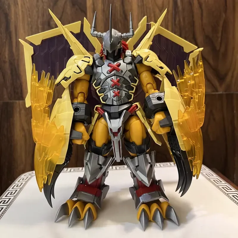 

In Stock Original Bandai Spirits Figure-Rise Standard Amplified Digimon Adventure Wargreymon Anime Action Figure Model Toy Gift