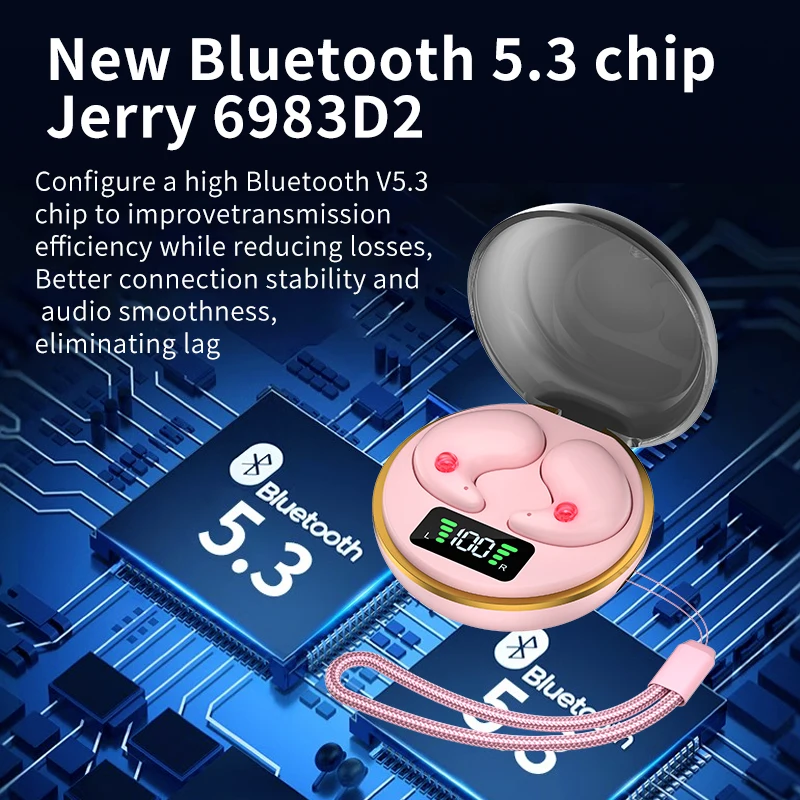 Беспроводные наушники J1 Bluetooth цвет в ассортименте