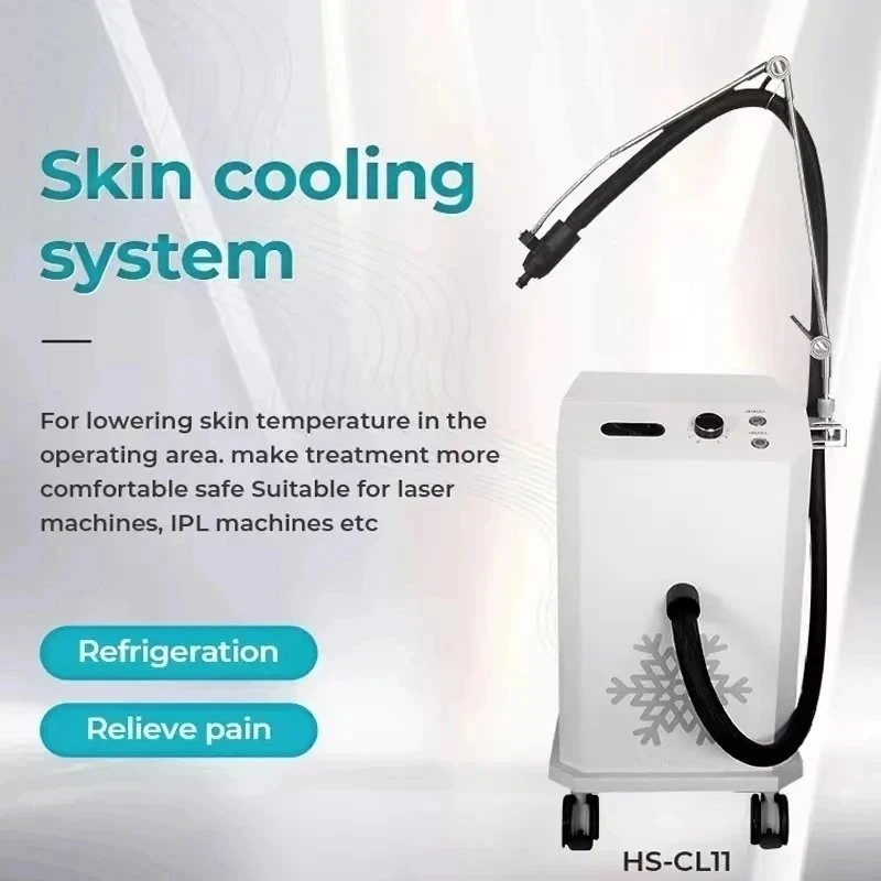 Фото Профессиональный криогенный охладитель Zimmer Cryo -30°C (2026) с 6 режимами терапии, охлаждающий воздух для лазерных процедур и снятия боли №3