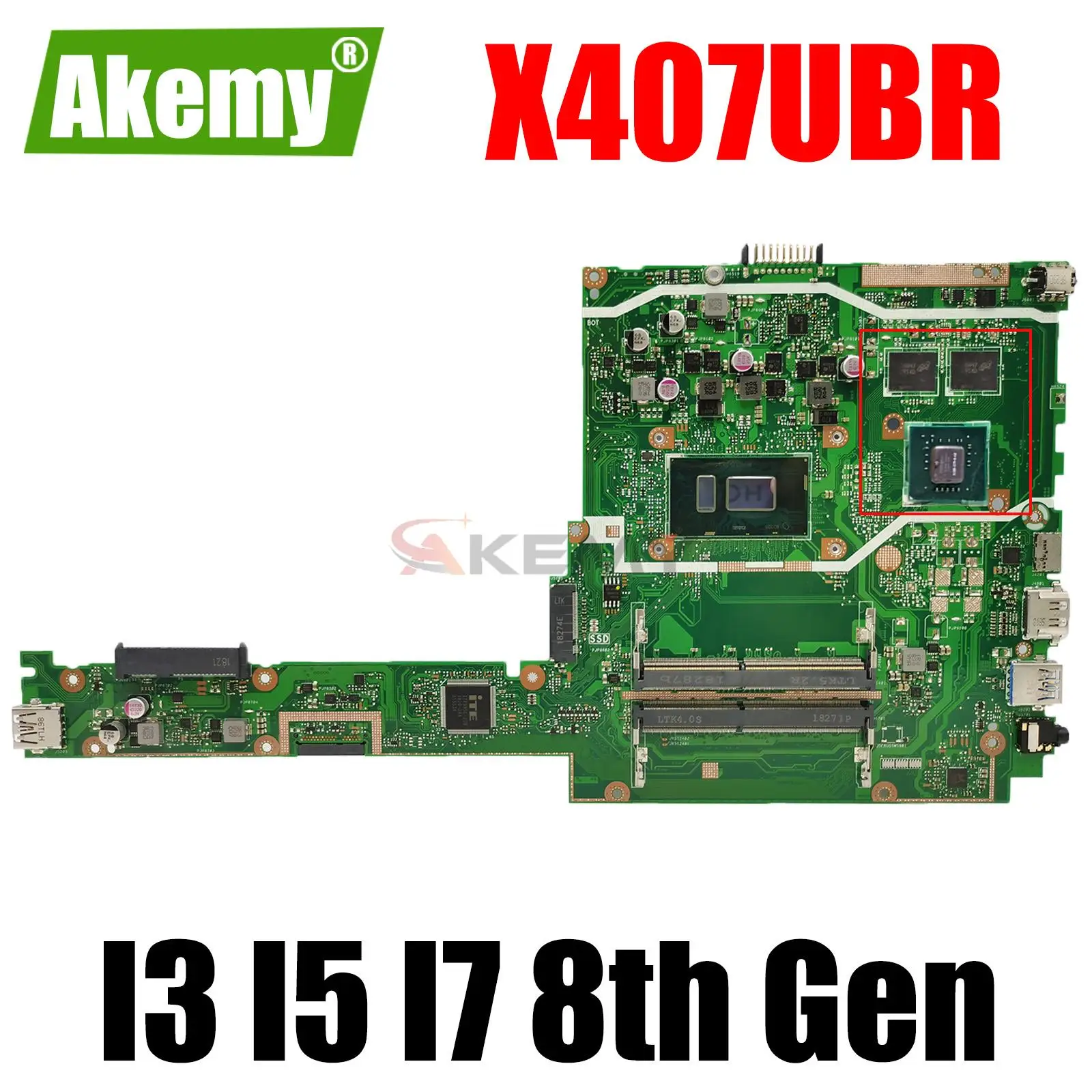 Материнская плата ASUS X407U X407UA