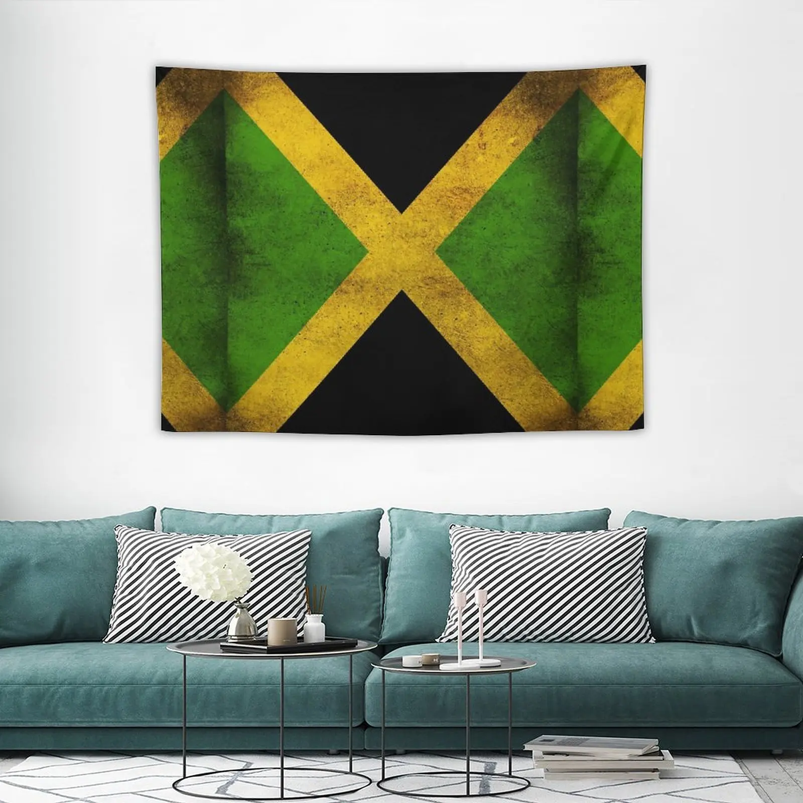 

JAMAICA Tapestry Aesthetic Room Decor Nightmare before Christmas Goth Room Decor Garden Wall Hanging