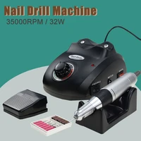 electric manicure machine 3500020000 rpm nail drill set nail art sanding file gel cuticle remover ceramic cutter nail art tools