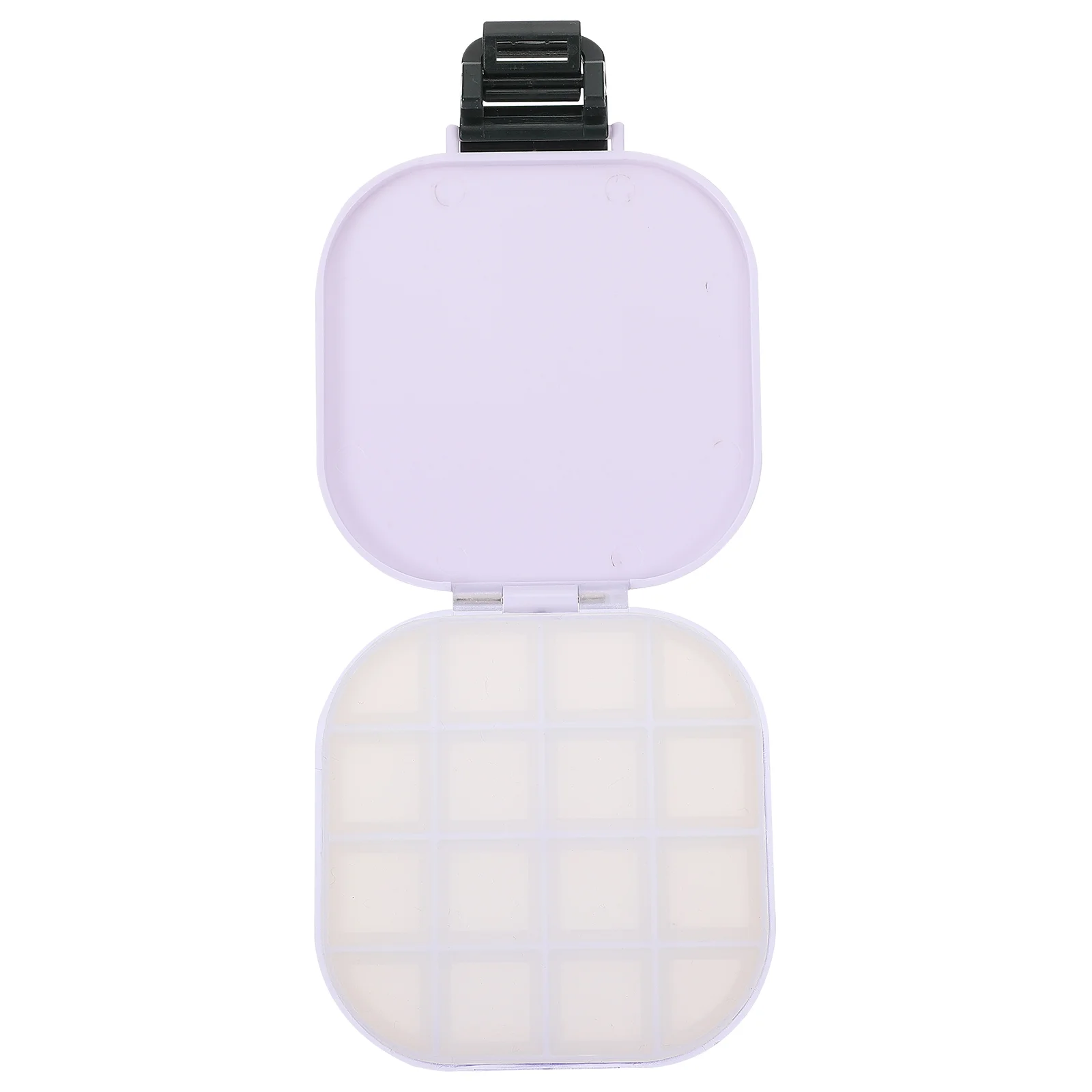 

Box Pigment Painting Storage Watercolor Container Plastic Case Saver Grid Tray Multicolor Transparent Mixing Mini Keeps