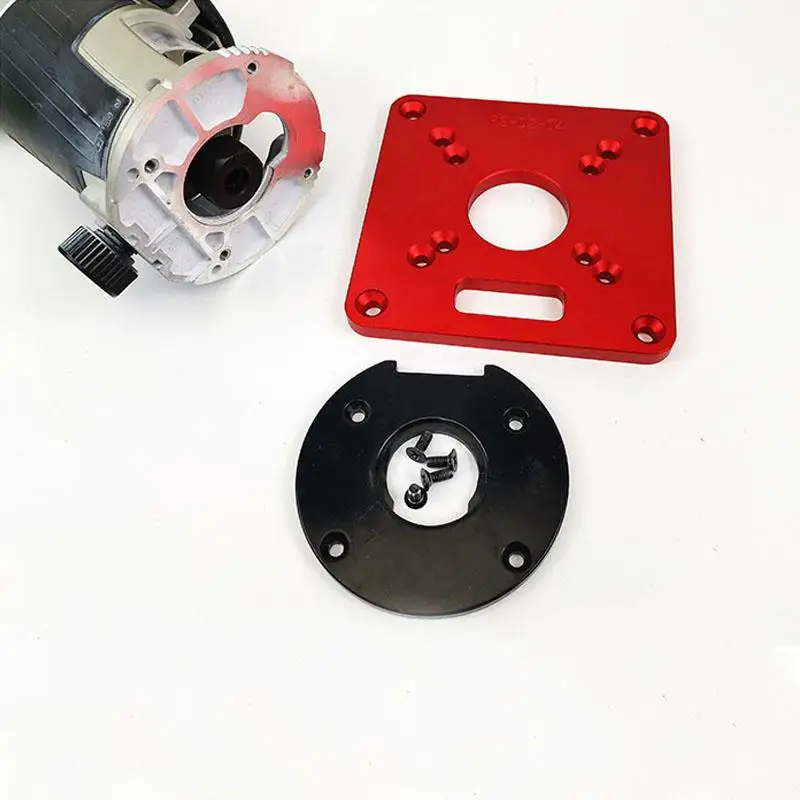 Алюминиевый фрезерный стол вставная пластина деревообрабатывающие скамейки