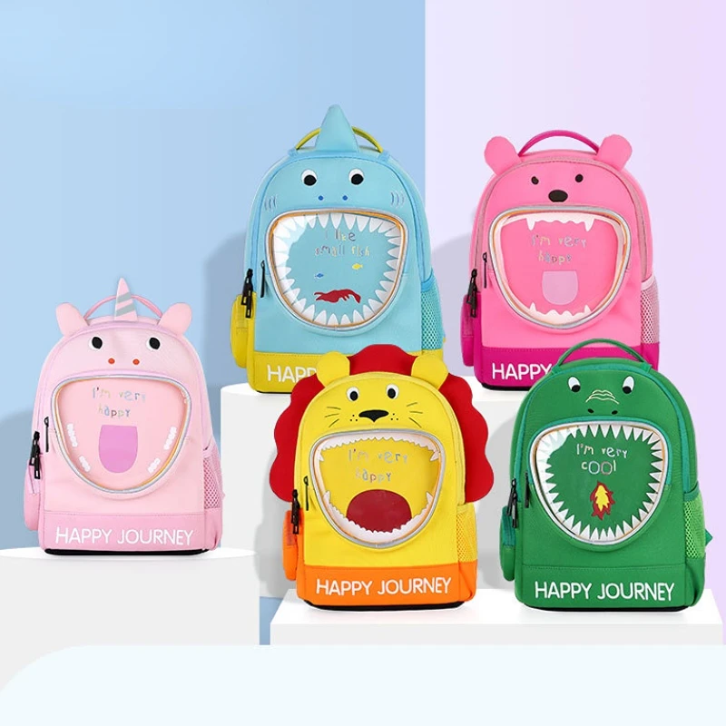 

Children Unicorn Dinosaur Large Backpacks for Teenagers Girl Boy Cute Cartoon Breathable Primary School Bags In Kindergarten Hot