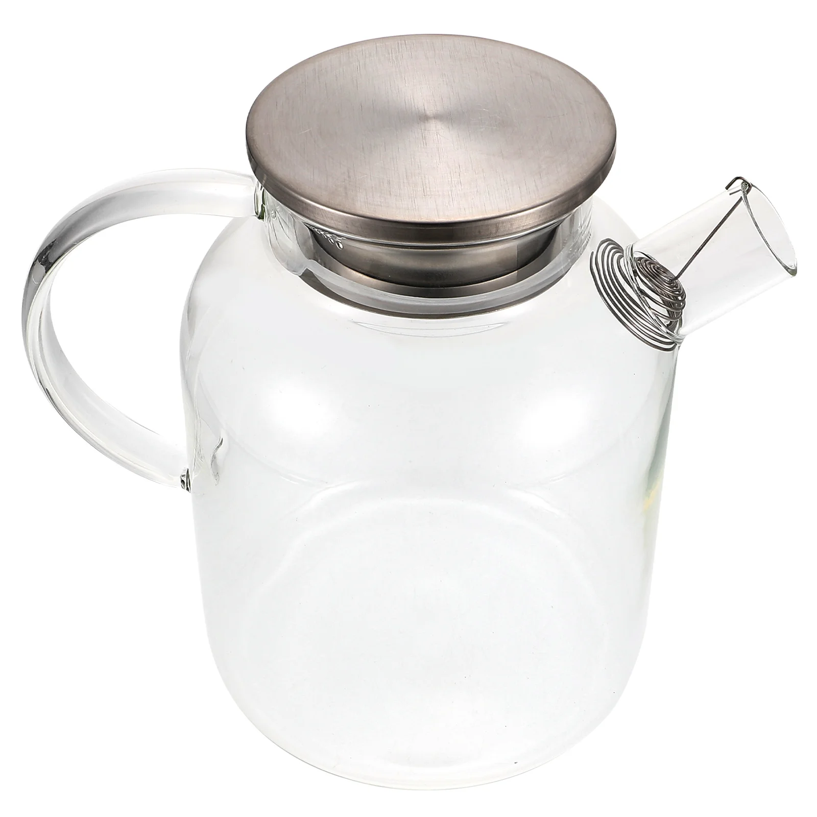 

Water Pitcher Glass Teajugbeverage Kettle Cold Teapot Container Iced Dispenserhot Fridge Lid Drink Ice Containers Pot Large Heat
