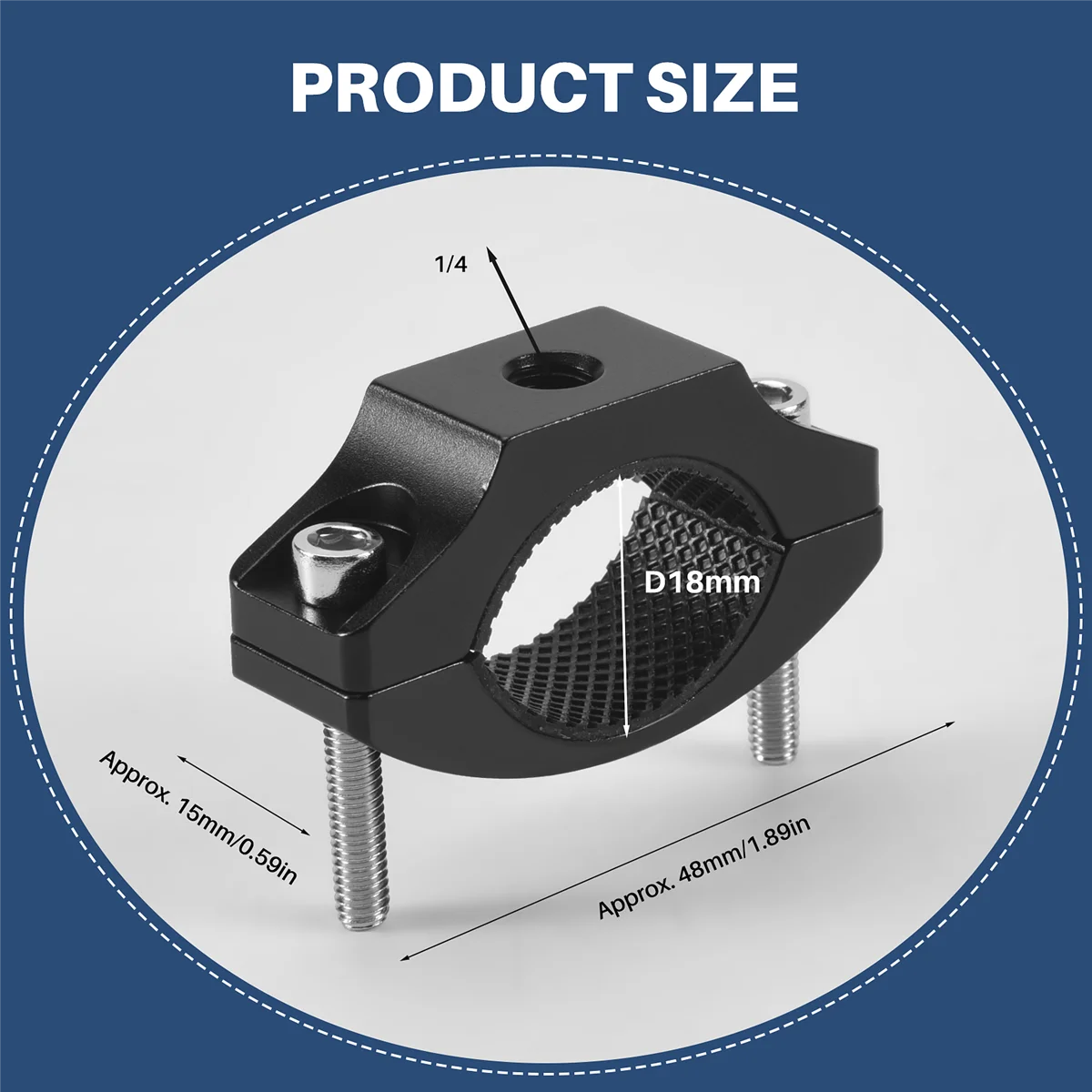 360-градусный велосипедный руль мотоцикла зажим для трубного зажима кронштейн GOPRO