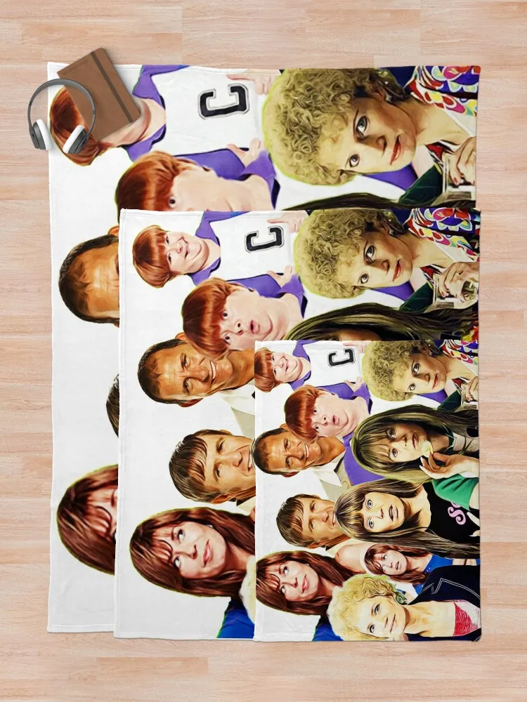 Кэт и Ким Коллаж арт Плед для дивана Роскошные одеяла спального мешка St